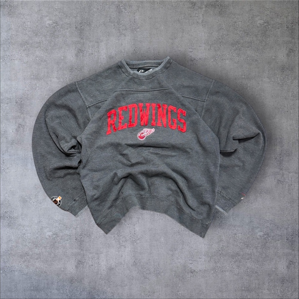 Vintage 90s Pro Player Detroit Red Wings Crewneck